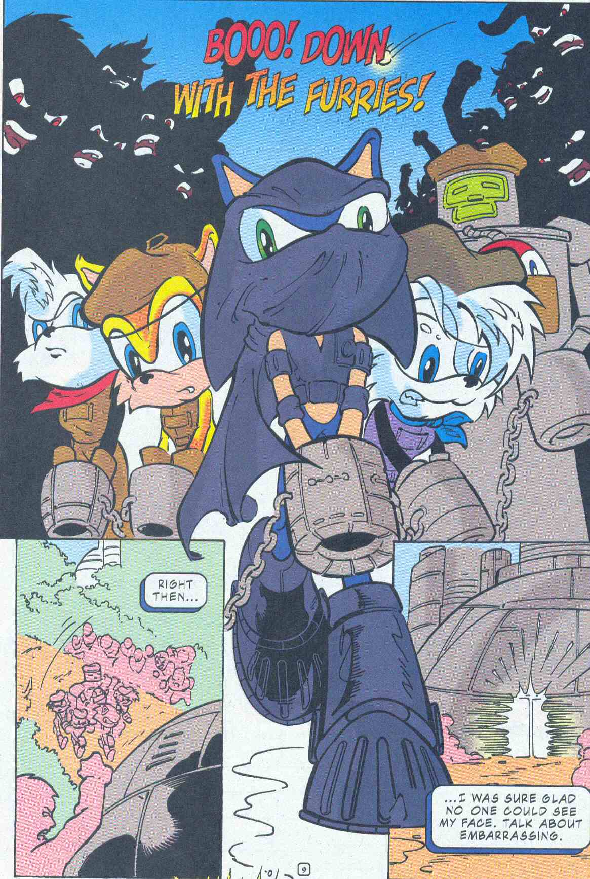 Sonic - Archie Adventure Series July 2001 Page 09